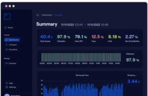 TOMRA e PolyPerception: l’AI per l’analisi dei rifiuti Polyperception_Dashboard
