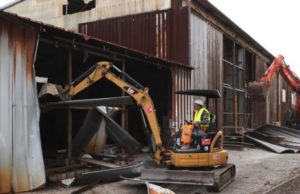 Ex area Cartubi: demolizione e riqualificazione urbana Porto-Lido-demolizioni foto @adriaports