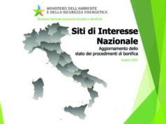 Rapporto siti contaminati: 100mila ettari restituiti, 42 SIN ancora aperti bonifica sin