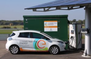Auto elettriche, stazioni ricarica con batterie riutilizzate