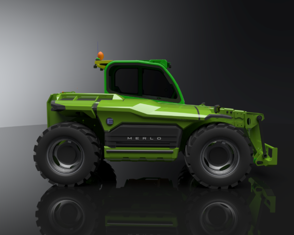 Render 3 Merlo TFe43.7 Merlo TFe43.7
