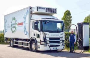 MARR sempre più sostenibile: al via il primo trasporto 100% elettrico