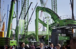 60 years of SENNEBOGEN at bauma – a success story for the green heart of bauma