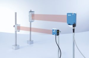 55 mm di luce laminare per il rilevamento di oggetti alti almeno 3 mm