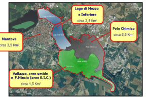 Bonifica Sin di Mantova: accordo da 18 milioni e 4 anni di lavori sin-mantova_mappa