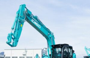 Technical Mention to KOBELCO (KCME) in the Hydraulic Excavators category SK165SRLC-7