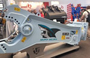 Trevi Benne al bauma 2025: innovazione e potenza per la demolizione Shark Shears cesoia idraulica per metallo CS 30