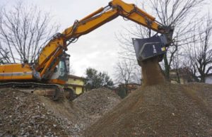 Benna vagliatrice Simex VSE 30: recupero materiali da demolizione Simex-VSE30