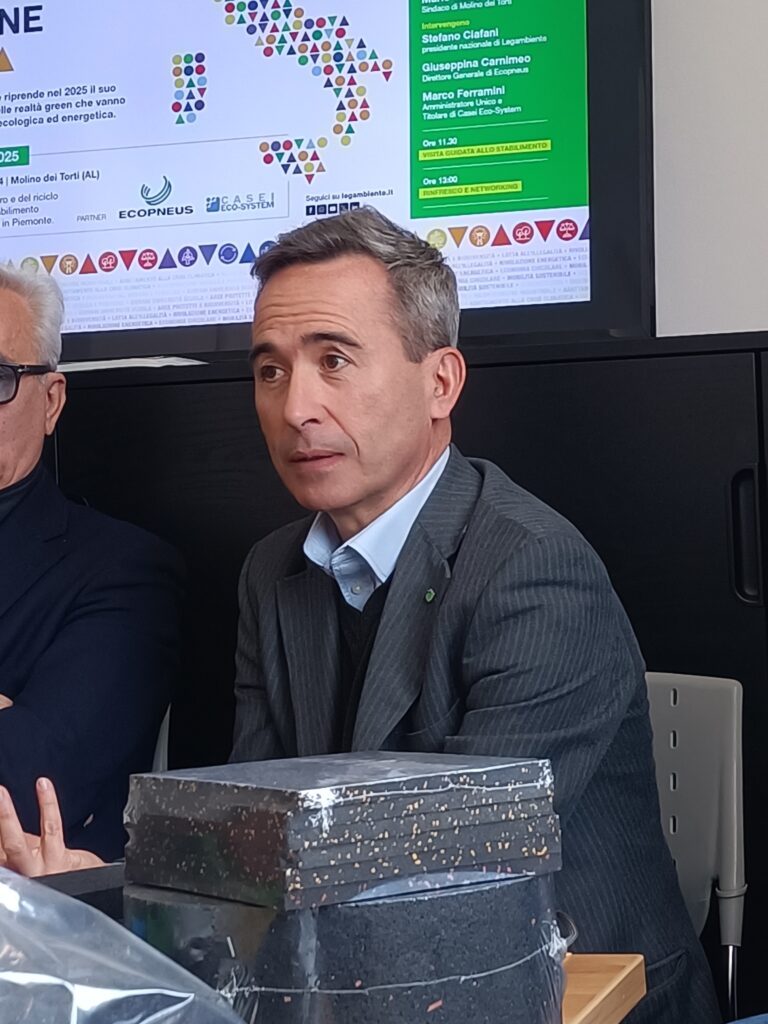 Stefano Ciafani, presidente nazionale di Legambiente