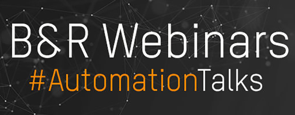 Tecnologie di automazione e visione integrata nei Webinars #Automation Talks di B&R