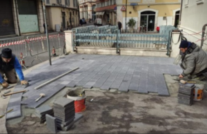 Le nuove mattonelle: «Anti-inquinamento»