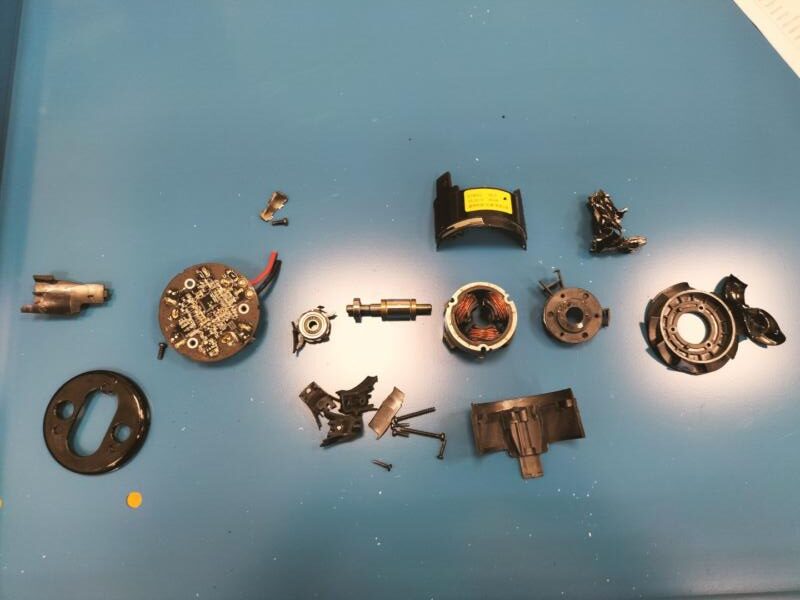 engine disassembly progetto harmony ESCI