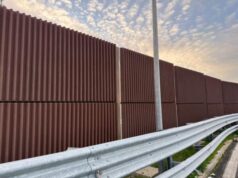 Barriere acustiche con gomma riciclata da PFU Sicilia barriere acustiche