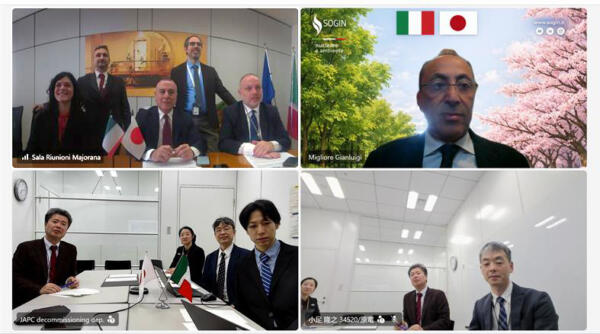 Accordo tra Sogin e JAPC - aprile 2026 