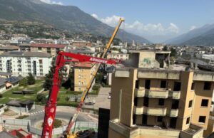 Aosta: al via la demolizione dei grattacieli armofer demolizione aosta