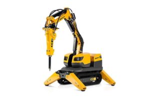 Grande potenza in minimi spazi. Il robot da demolizione che elimina il lavoro manuale