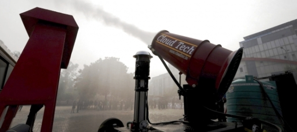 cannone antinquinamento india