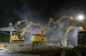 Demolizione cavalcavia a Cessalto: proseguono i lavori sulla A4 demolizione a4