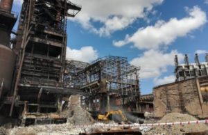 Demolizione AFO3: finita la fase uno, al via impianto acque