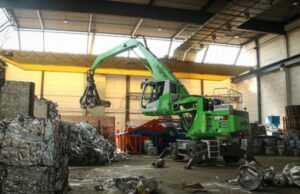 Cronimet Alfa tests Sennebogen battery-powered excavator SENNEBOGEN 824 G Electro Battery