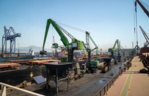 SENNEBOGEN: macchine in movimento tra porti, riciclo e grandi opere Sennebogen Tirchia