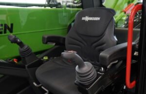 New custom joystick steering for telehandlers SENNEBOGEN SENNEBOGEN