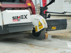 Simex D-BLADE 200: power and precision for asphalt and concrete cutting