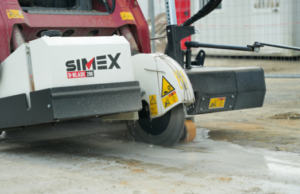 Simex D-BLADE 200: power and precision for asphalt and concrete cutting