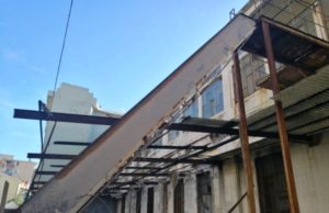 Ventimiglia: sono iniziati i lavori di demolizione dell’ex calzaturificio Taverna
