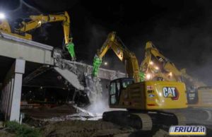 Demolito l’ultimo cavalcavia del nodo di Portogruaro sulla A4 demolizione-cavalcavia-portogruaro