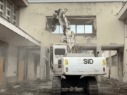 Demolizione dell’ex Manifattura Tabacchi a Trieste demolizione dell’ex Manifattura Tabacchi a Trieste