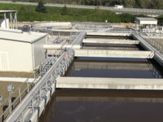 Gravellona Toce, inaugurato il depuratore che raddoppia la capacità Vasche di trattamento del depuratore di Gravellona Toce