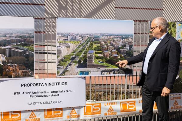 gualtieriprogettovincitoreexfieradiroma_d0 Bonifica e demolizione Ex fiera di Roma