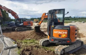 Battistella Spa chooses Hitachi excavators for connections in Udine hitachi