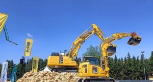 SAMOTER 2023 macchine all’opera in area demo