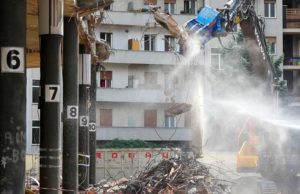 A Bolzano demolizione dell’ex autostazione