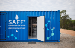 Erica distribuisce il primo SAFF®40 per abbattere i PFAS SAFF40 Erica