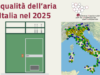 Qualità dell’aria in Italia: valori del 2025 qualità dell'aria, valori 2025 SNPA