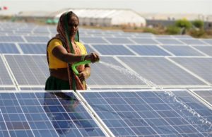 Record di energia solare in India