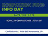 Info Day Innovation Fund innovation fund