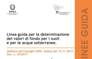 Linee guida per la determinazione dei valori di fondo per i suoli e per le acque sotterranee