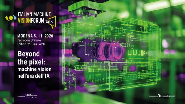 Italian Machine Vision Talk 2026 Italian Machine Vision Talk 2026, Modena 5 novembre