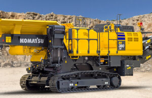 I vantaggi del frantoio mobile BR 380 Komatsu