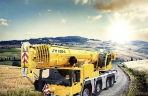 Liebherr presenta la nuova gru mobile LTM 1120 4.1 alla Conexpo di Las Vegas