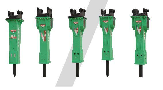 new models of hydraulic breakers