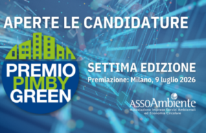 Al via la settima edizione del Premio “PIMBY Green 2026” PIMBY Green 2026