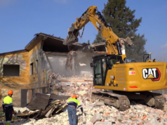Lodi, al via le demolizioni a Villa Igea demolizione villa igea lodi