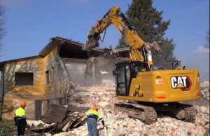 Lodi, al via le demolizioni a Villa Igea demolizione villa igea lodi