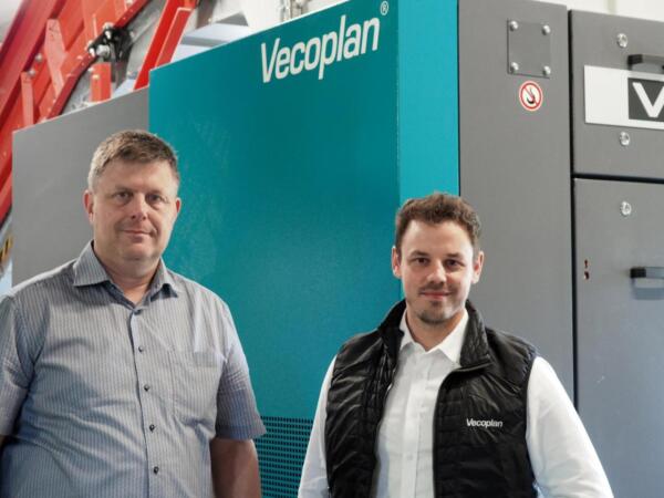 Il Direttore Heiner Brokamp e Bastian Wienen di Vecoplan.