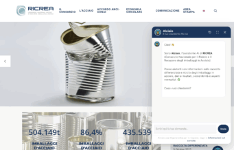 Da Ricrea Alciaio: la prima AI specializzata nel riciclo imballaggi in acciaio Ricrea_Alciaio